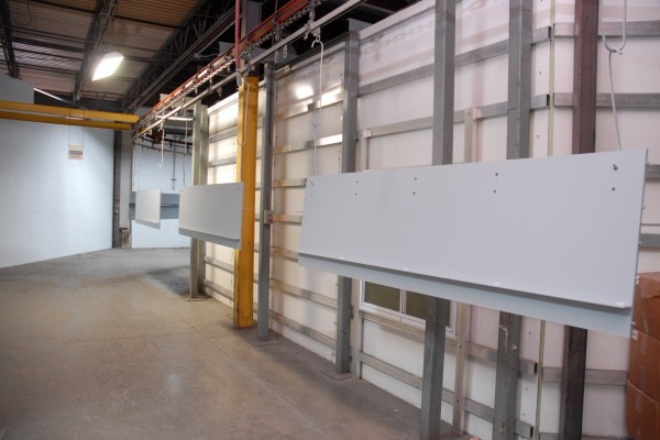 Liquid coating line